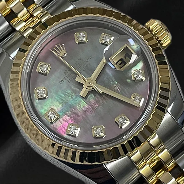 Watches 179173 Datejust Rolex 26mm Black Mother of Pearl Diamond Ladys Watch HarryChadEntcom Watches 179173 Datejust Rolex 26mm Black Mother of Pearl Diamond Ladys Watch HarryChadEntcom