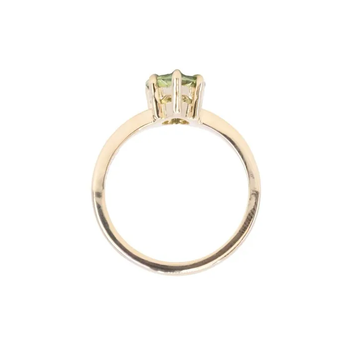 270ct Untreated Parti Color Pear Sapphire Low Profile 5 Prong Tapered Solitaire in 14k Yellow Gold Anueva Jewelry Earrings