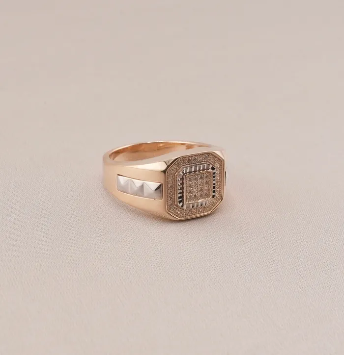 AB and J 14K Gold Mens Ring RG2965 Rings AB and J 14K Gold Mens Ring RG2965 Rings