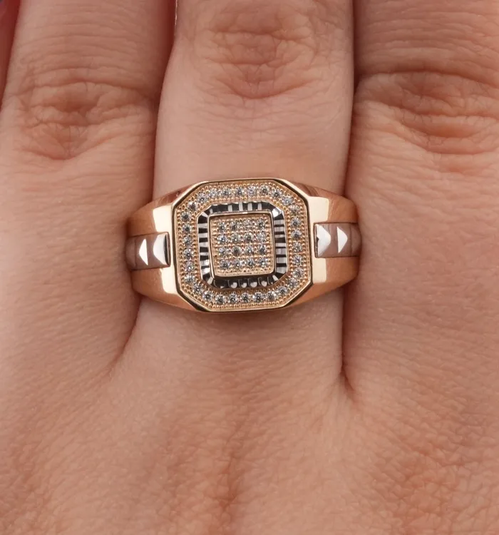 AB and J 14K Gold Mens Ring RG2965 Rings AB and J 14K Gold Mens Ring RG2965 Rings