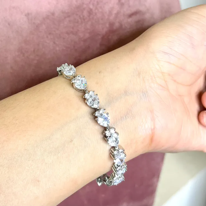 Bracelets Heart Diamond Bracelet Upakarna