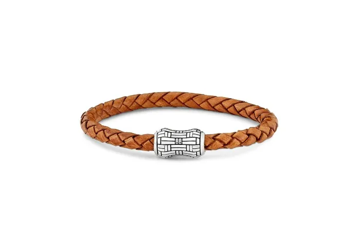 Bracelets Samuel B Gilbanta Bracelet Brown Leather