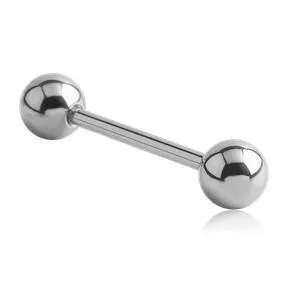 Bracelets Tulsa Body Jewelry 0g Stainless Straight Barbell internal