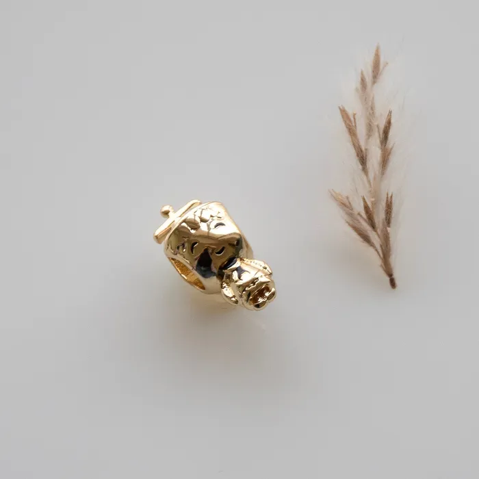 Charm Necklaces Upakarna Cute Robot Charm Pendant