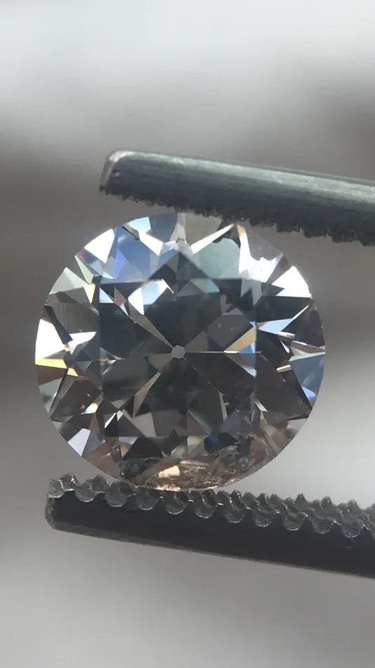 Custom Order Custom Old European Cut Art Deco Engagement Ring Anueva Jewelry Rings