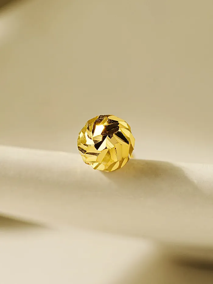 Earrings 24K Gold Cutting Ball Cartilage Earring 20G MinimalBijoux