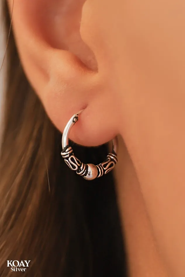 Earrings Boho Ball 02 Earring KOAY