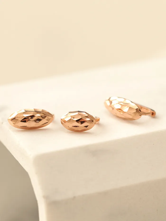 Earrings MinimalBijoux 14K Gold Tear Drop Hoop Earring