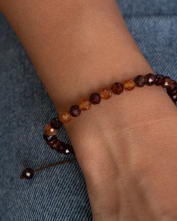 KOAY Silver Store Bracelets Citrine Stones Bracelet
