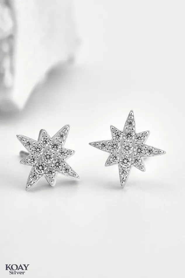 KOAY Silver Store Earrings Northstar Earring 03