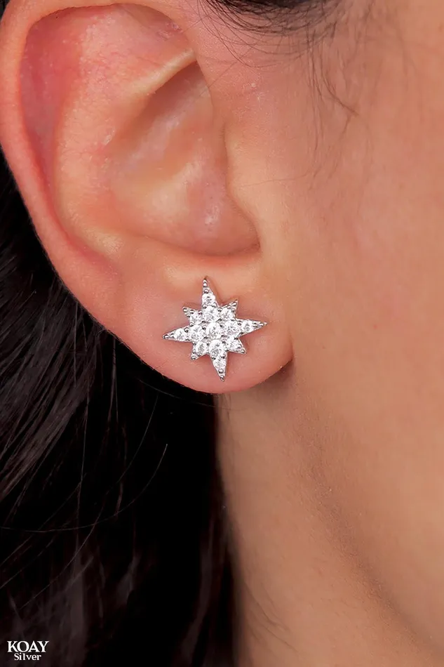 KOAY Silver Store Earrings Northstar Earring 03