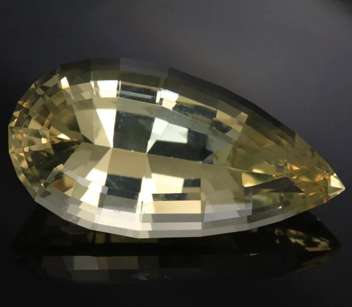Lemon Pearshape Stepped Cut Citrine Gemstone 15055 Carats Moriartys Gem Art Rings Lemon Pearshape Stepped Cut Citrine Gemstone 15055 Carats Moriartys Gem Art Rings
