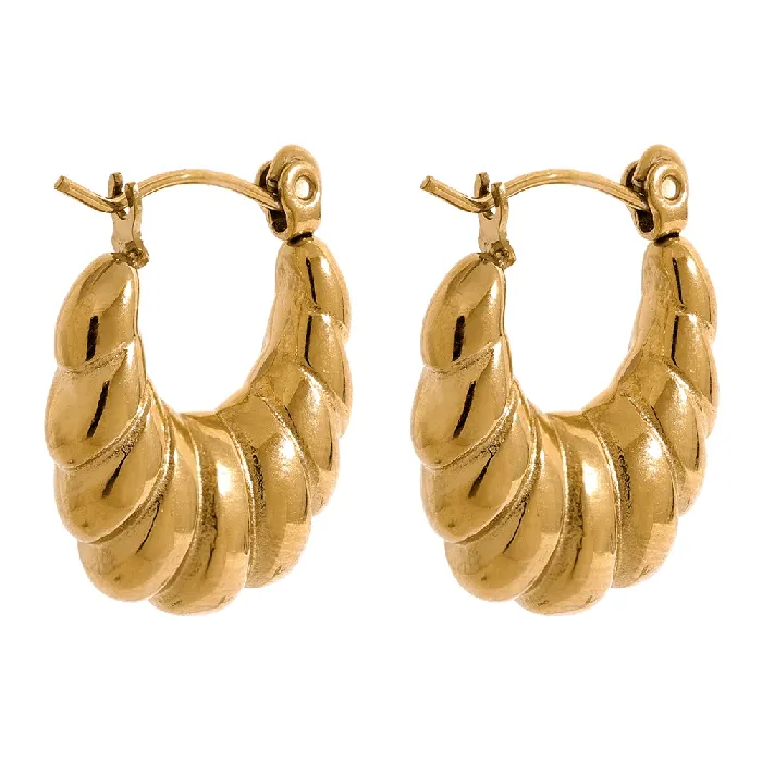 Mabel Love Co Earrings Andrina Hoop Earrings