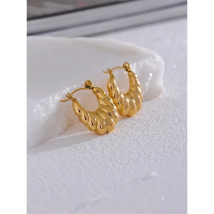Mabel Love Co Earrings Andrina Hoop Earrings