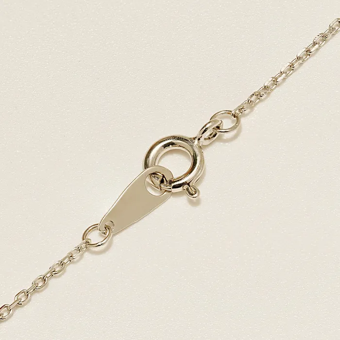 MinimalBijoux Necklaces 14K 18K Gold Moissanite Moissanite Radi Bar Necklace