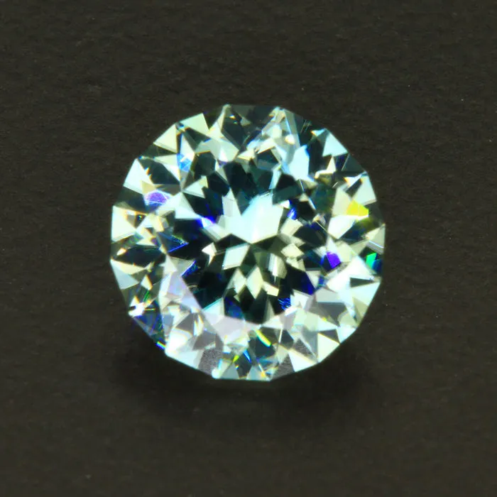 Moriartys Gem Art Rings Ligh tGreen Round Brilliant Cut Zircon Gemstone 362 Carats Moriartys Gem Art Rings Ligh tGreen Round Brilliant Cut Zircon Gemstone 362 Carats