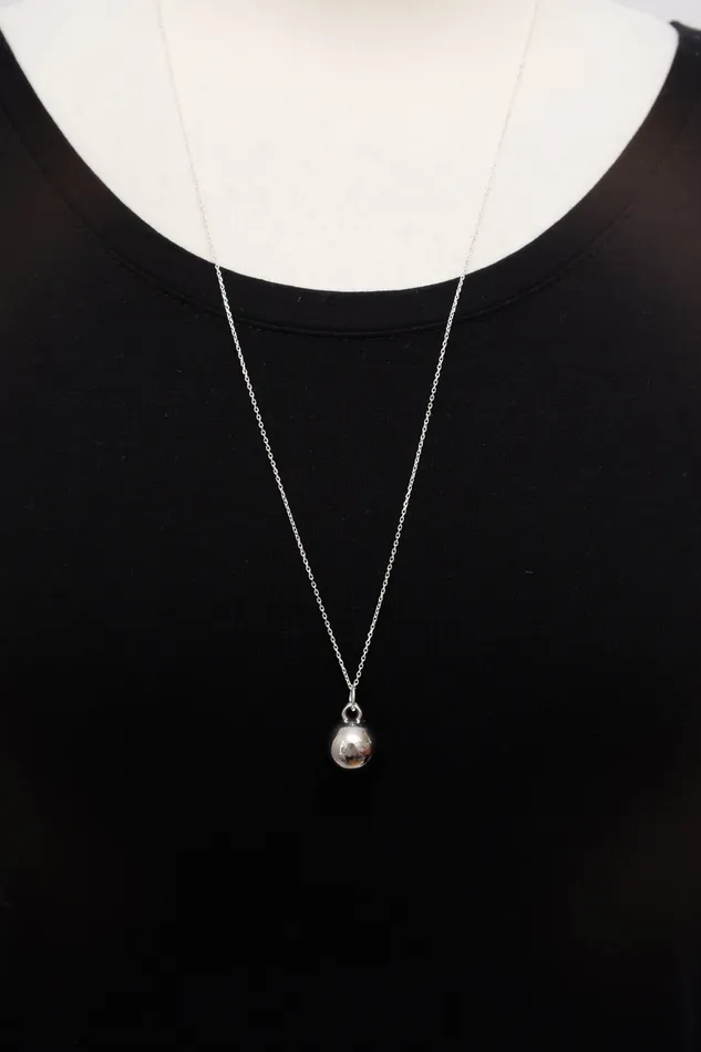 Necklaces collectionno2 LONG BALL NECKLACE SILVER 925 Necklaces collectionno2 LONG BALL NECKLACE SILVER 925