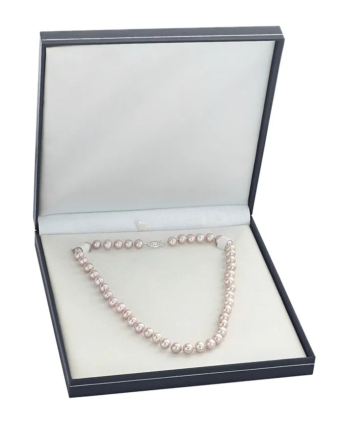 Necklaces SPT 7075mm Pink Freshwater Pearl Choker Length Necklace