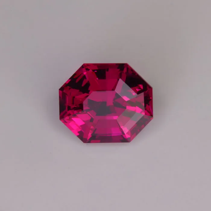 Octagonal Step Cut Garnet 255 Carats Moriartys Gem Art Rings
