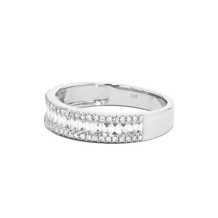 Rings 46mm Petite Baguette Diamond Ring Princess Bride Diamonds Rings 46mm Petite Baguette Diamond Ring Princess Bride Diamonds