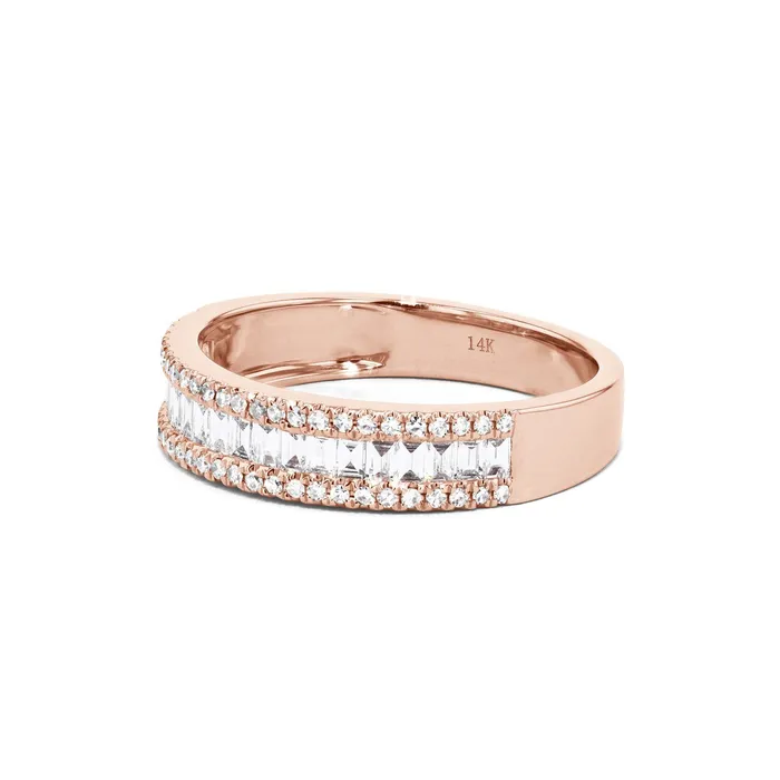 Rings 46mm Petite Baguette Diamond Ring Princess Bride Diamonds Rings 46mm Petite Baguette Diamond Ring Princess Bride Diamonds