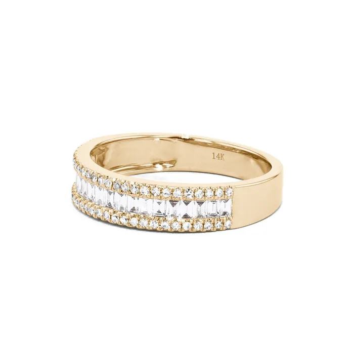Rings 46mm Petite Baguette Diamond Ring Princess Bride Diamonds Rings 46mm Petite Baguette Diamond Ring Princess Bride Diamonds