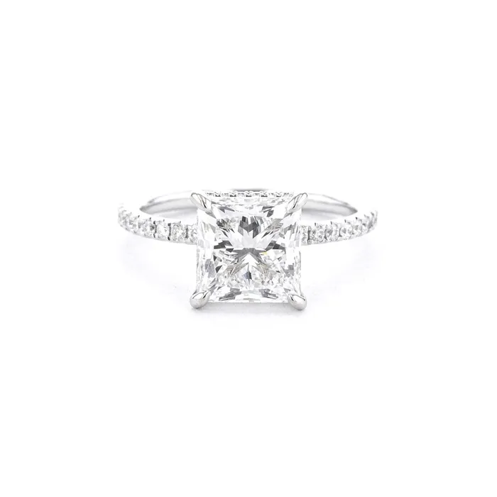Rings Princess Bride Diamonds Stephanie Princess Cut