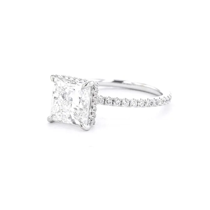 Rings Princess Bride Diamonds Stephanie Princess Cut