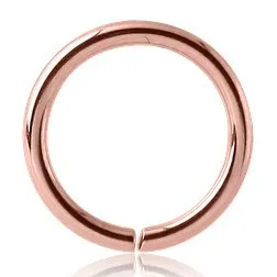 Rings Tulsa Body Jewelry 20g Rose Gold Continuous Ring