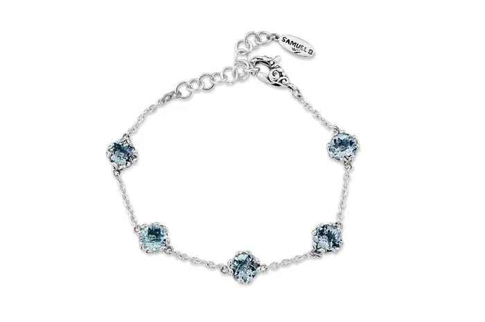 Samuel B Bracelets Glow Bracelet Blue Topaz