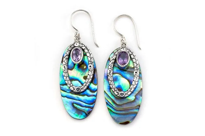 Samuel B Earrings Bora Bora Earrings Paua