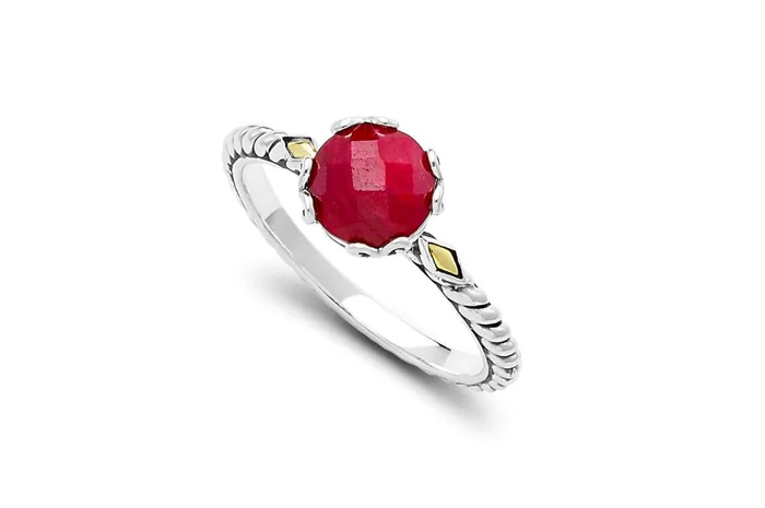 Samuel B Rings Glow Ring Ruby