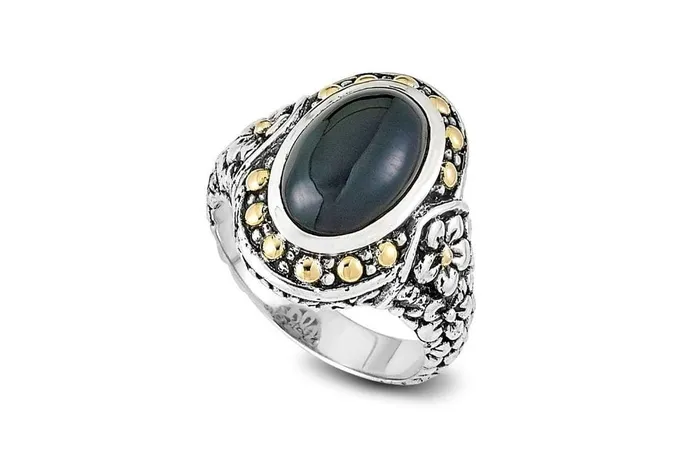 Samuel B Rings Ijen Ring Onyx