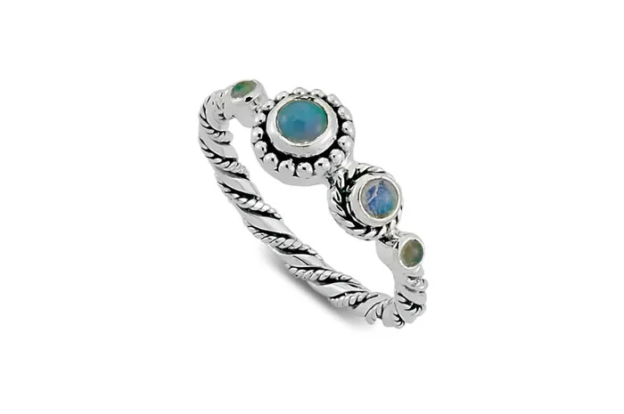 Samuel B Rings Sebali Ring Opal