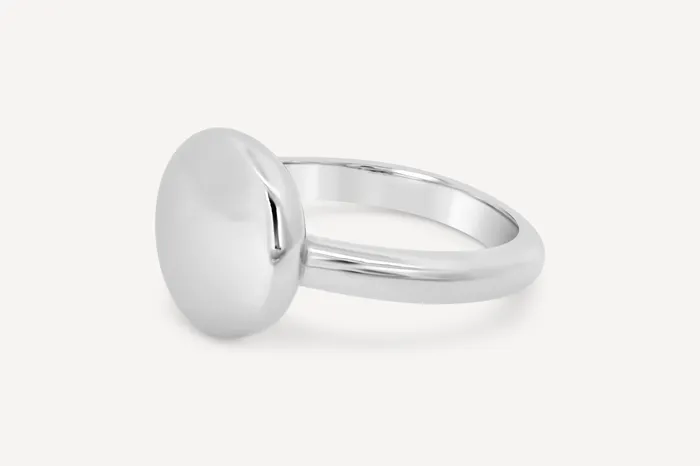 Sheena Marshall Rings Forma Coin Ring Sterling Silver