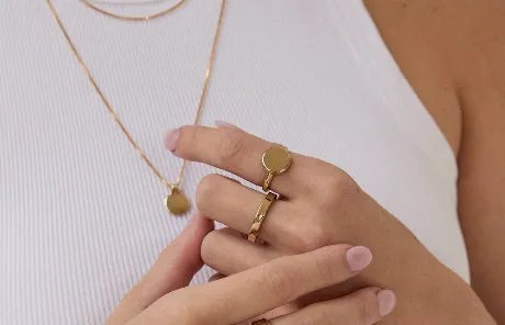 Sheena Marshall Rings Forma Coin Ring Sterling Silver