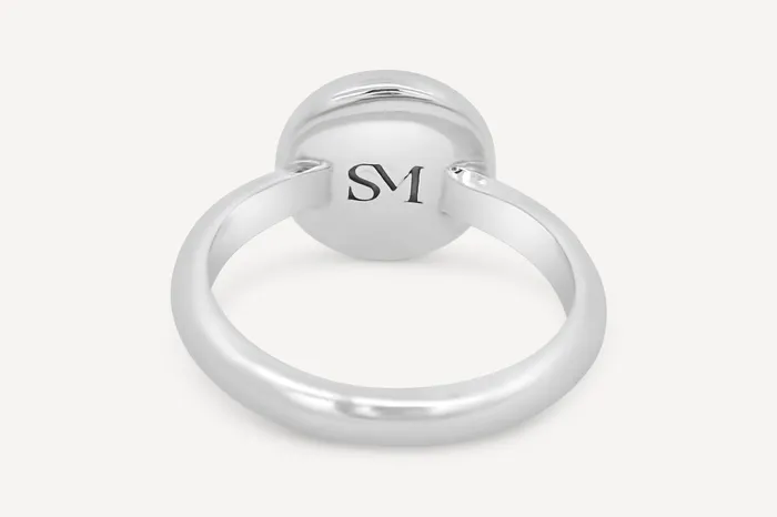 Sheena Marshall Rings Forma Coin Ring Sterling Silver