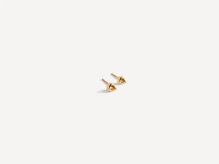 Sheena Marshall Teardrop Studs Solid Gold PreStyled Sets