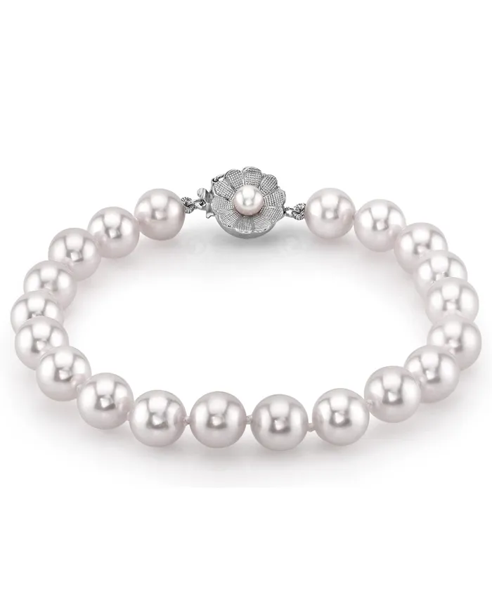 SPT Bracelets White South Sea Pearl Bracelet 8090mm AAAA Quality