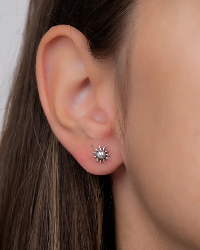 Sun Earring KOAY Silver Store Earrings
