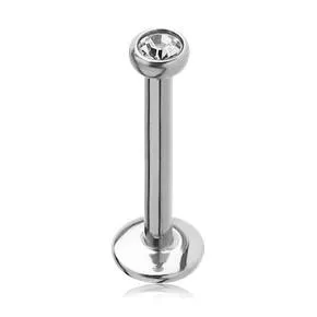 Tulsa Body Jewelry Bracelets 16g Microgem Stainless Labret Tulsa Body Jewelry Bracelets 16g Microgem Stainless Labret