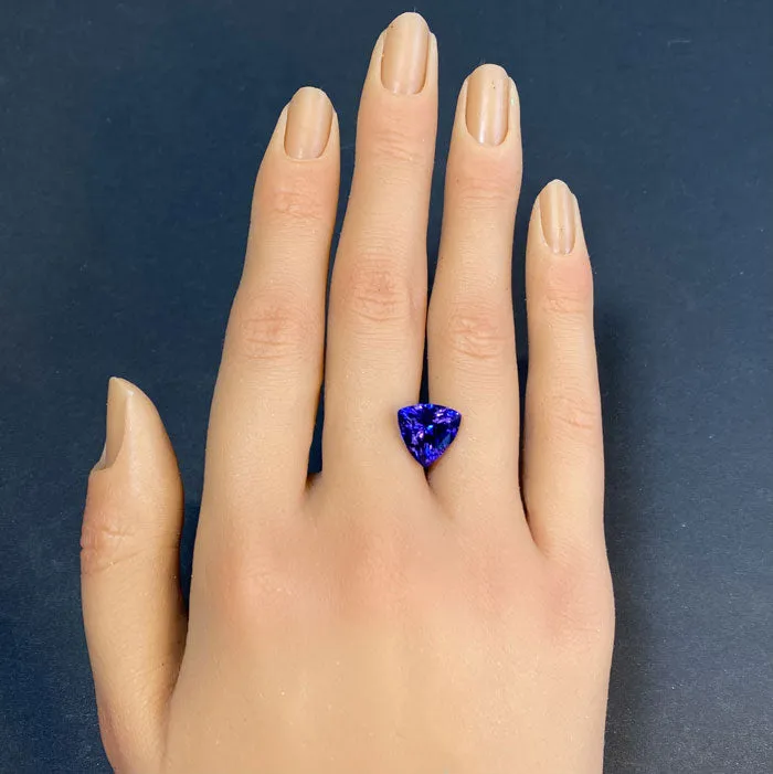 vendorunknown Rings Trilliant Cut Tanzanite 525 Carats