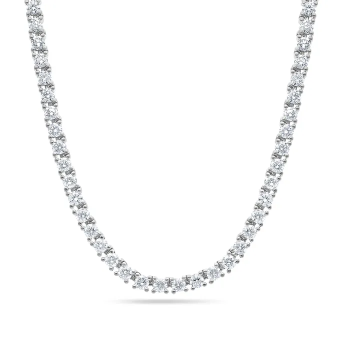 Vincent Diamond Tennis Necklace 20Point IF Co Necklaces Vincent Diamond Tennis Necklace 20Point IF Co Necklaces