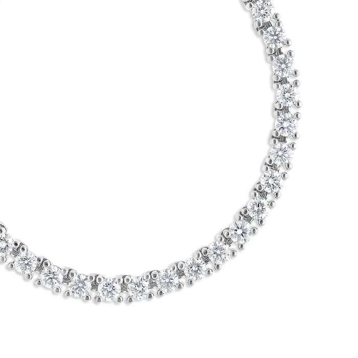 Vincent Diamond Tennis Necklace 20Point IF Co Necklaces Vincent Diamond Tennis Necklace 20Point IF Co Necklaces