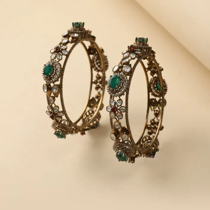 Audrey Moissanite Silver Bangles SILVER Rings