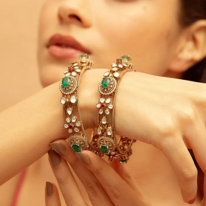 Audrey Moissanite Silver Bangles SILVER Rings