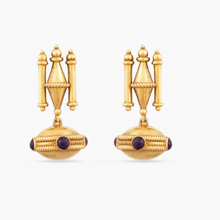 Bakul Loka Drop Silver Earrings SILVER Earrings