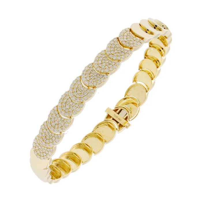 Bracelets Gems One 14Kt Yellow Gold Diamond 1 12Ctw Bracelet