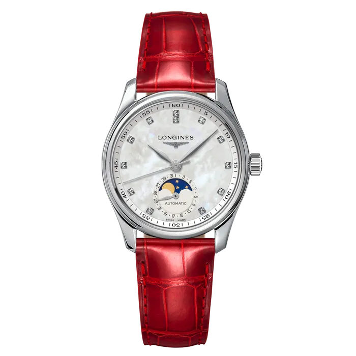 Bracelets Longines Master Collection Stainless Steel Moon Phase 34mm
