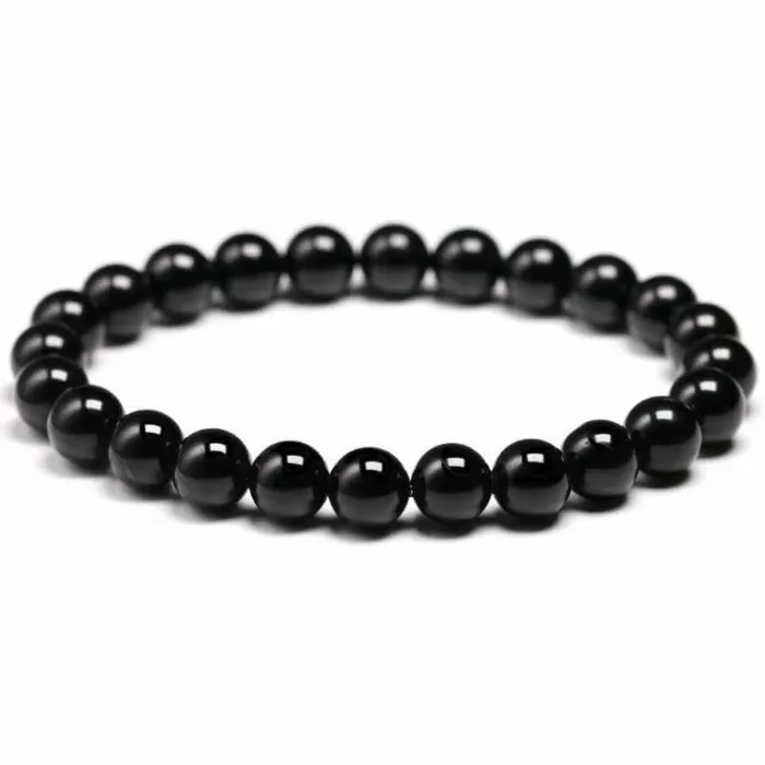 Bracelets Magic Crystals Black Agate Stone Bead Bracelet